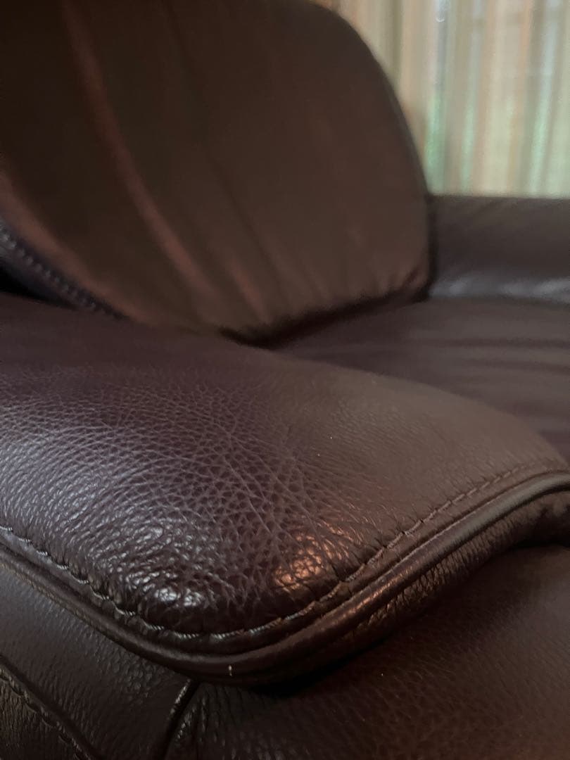 A*）様 himolla / ヒモラ 1人掛けソファ　総革 ブラウンIDC大塚家