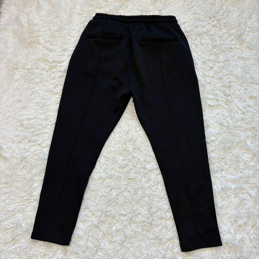 CAMBIO セットアップ ノーカラージャケット 織り柄 M（B322）