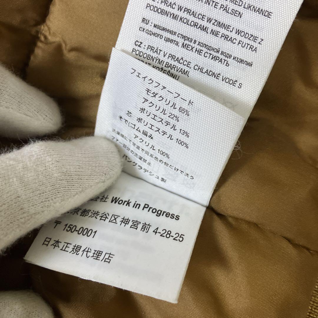 Carhartt モッズコート トラッパージャケット 2way キャメル L