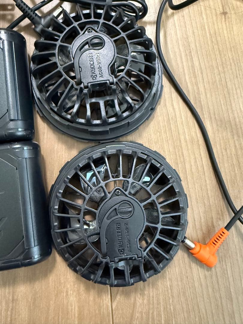 BURTLE AIRCRAFT 24V Li-ion バッテリー ファン4個