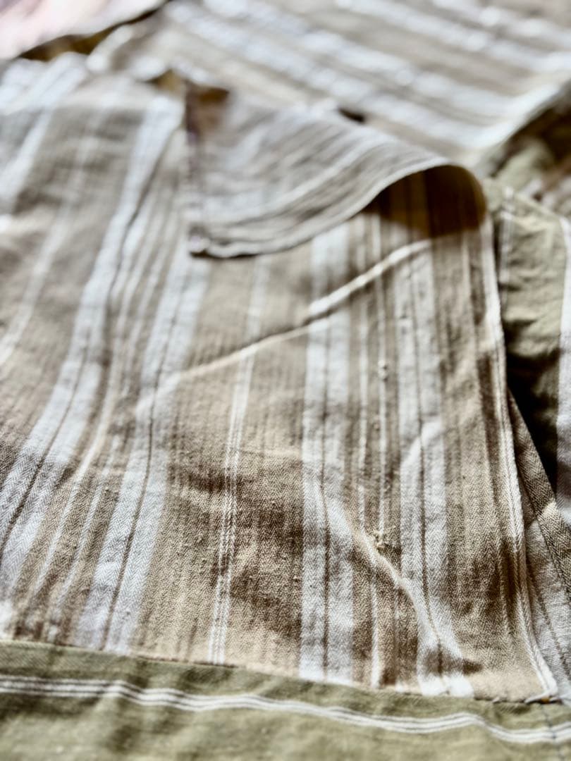 フランスアンティーク トワルドマトラ 大判 266×190cm ソファカバー等に