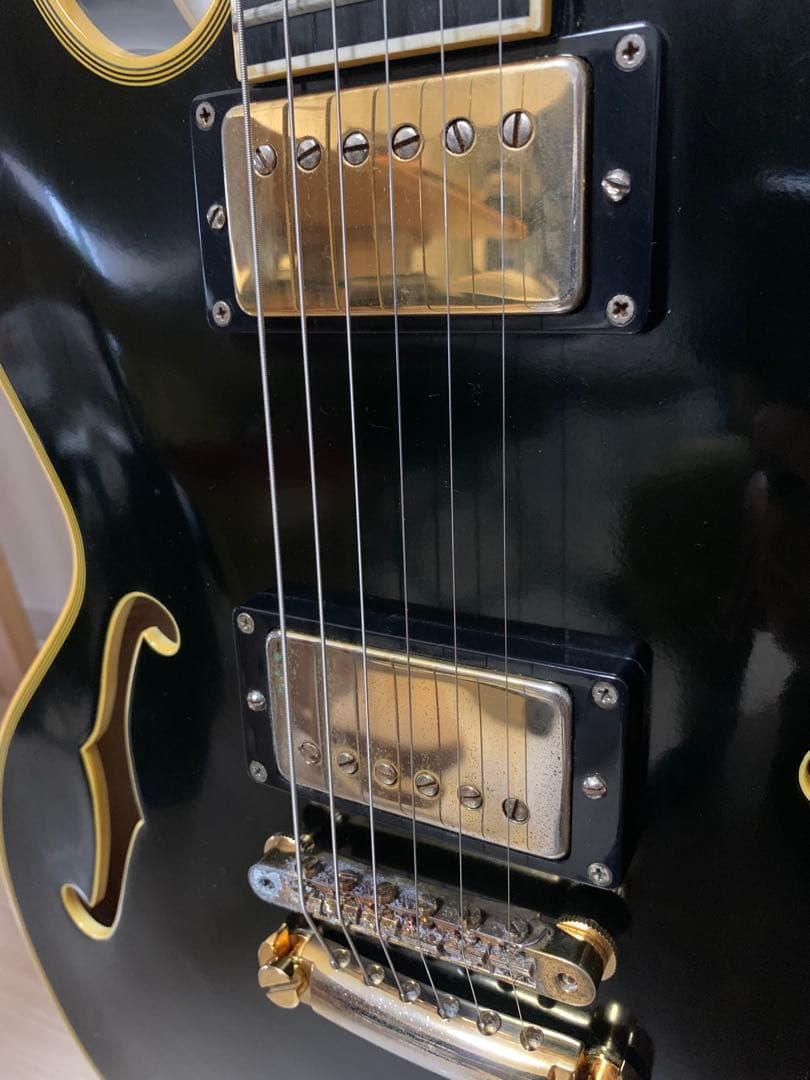 エドワーズ セミアコ E-SA-138 LTC 2009 中古　交換用ブリッジ付