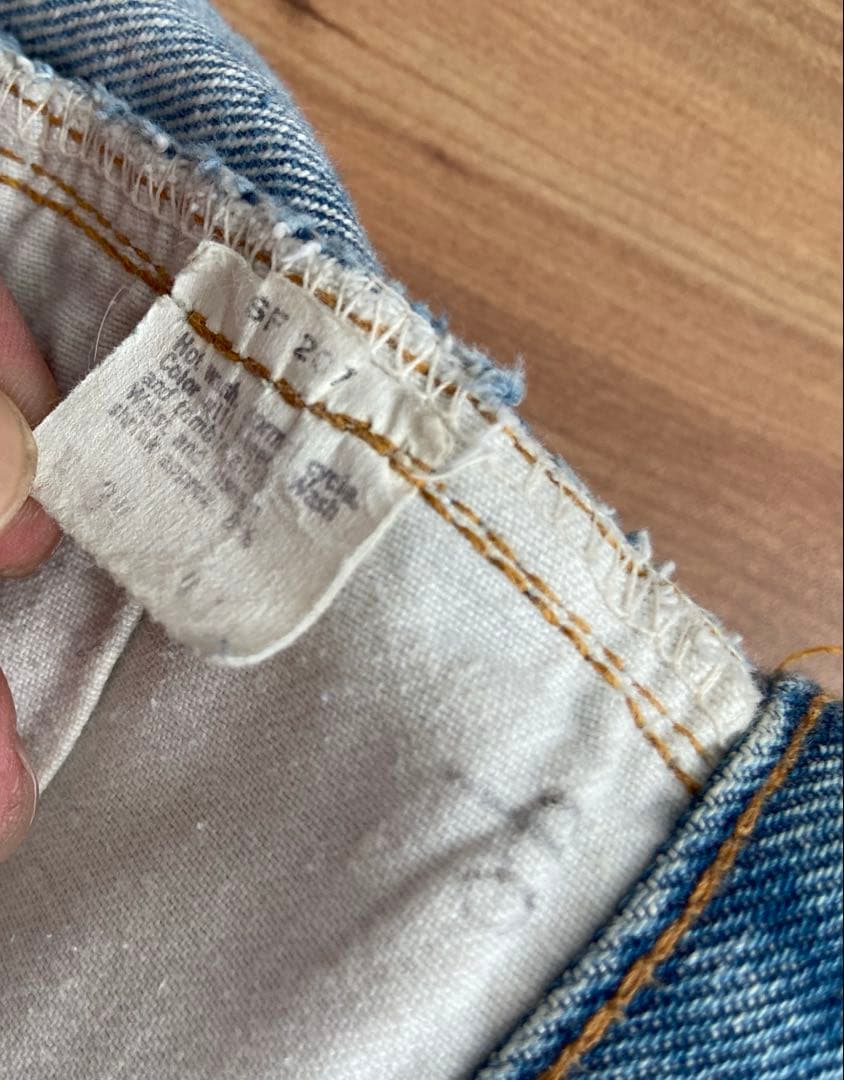 80s リーバイス 501 66後期 赤耳 80年 W34 USA