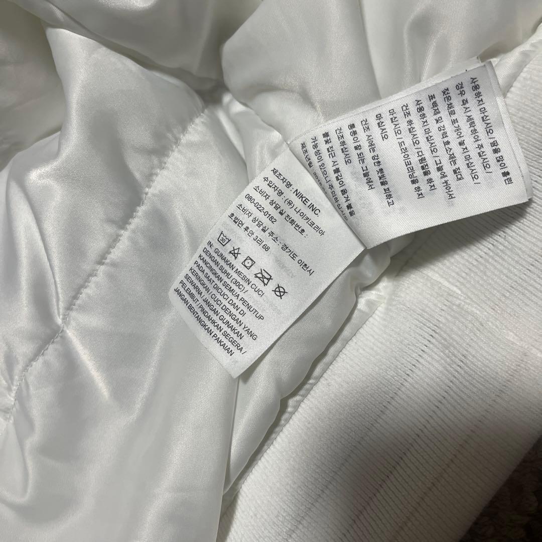 Nike NBA supreme スタジャン 美品 M 白 ホワイト