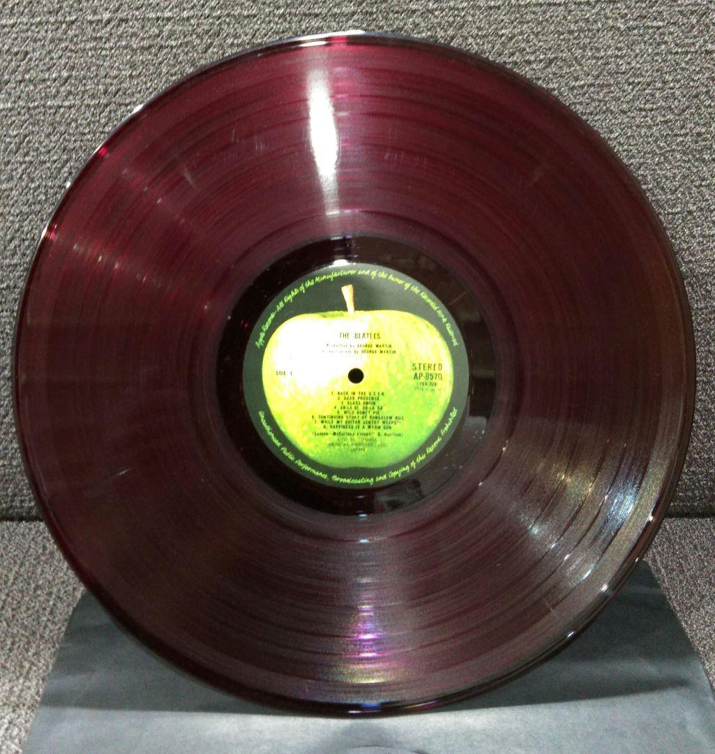 ビートルズ　LPレコード　ホワイトアルバム　2枚組　AP-8570〜71　帯付き