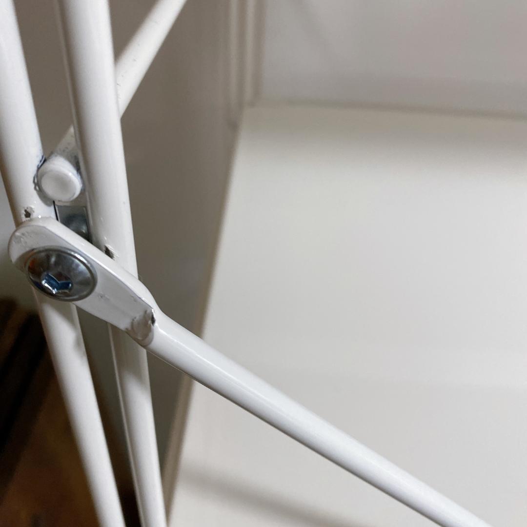 無印良品 スチールユニットシェルフ スチールラック 4段 ライトグレー