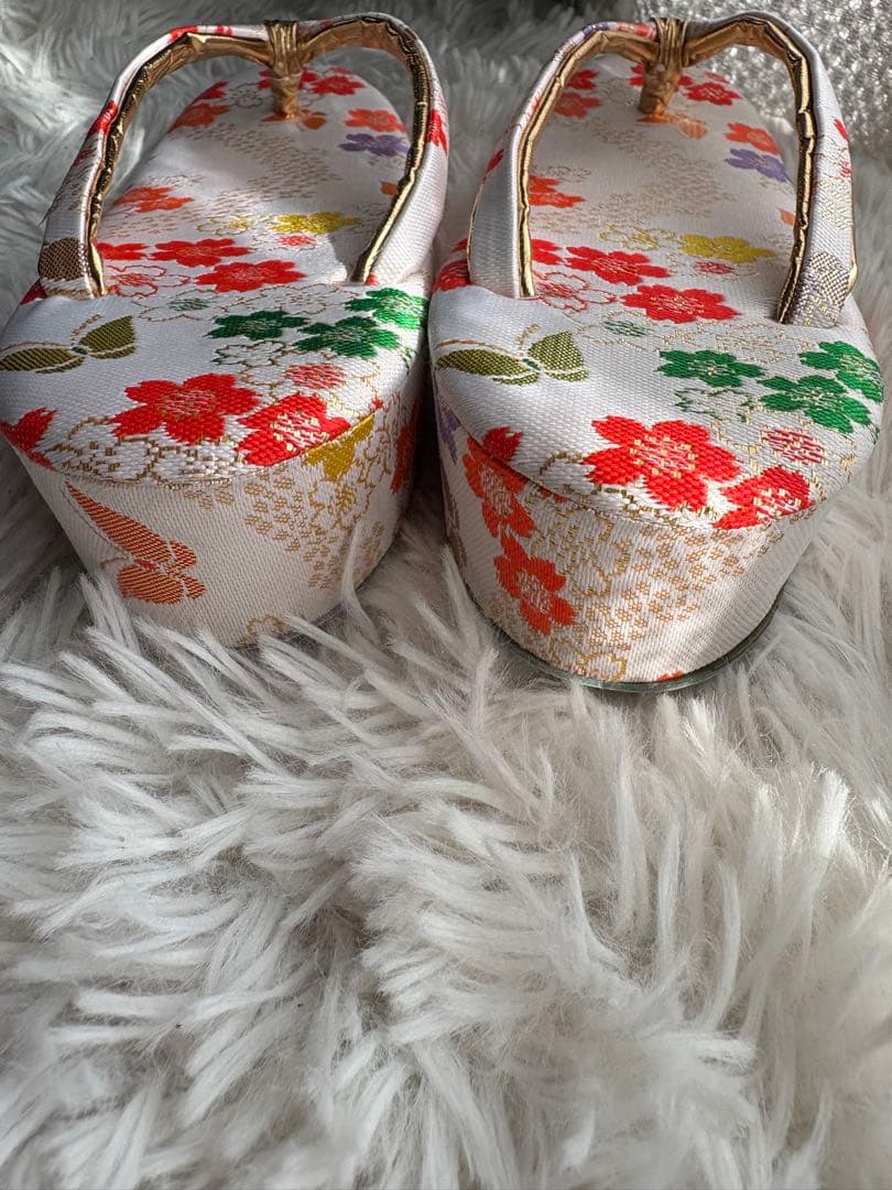 断捨離中さん専用　七五三　7歳用　つくり帯　結び帯　はこせこセット　　小物セット