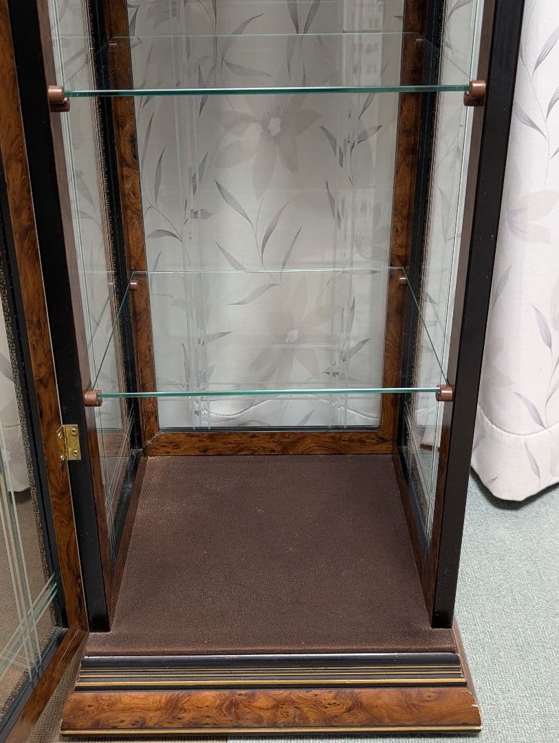 【ジェームス商品】コレクションケース　飾り棚 キュリオケース キャビネット