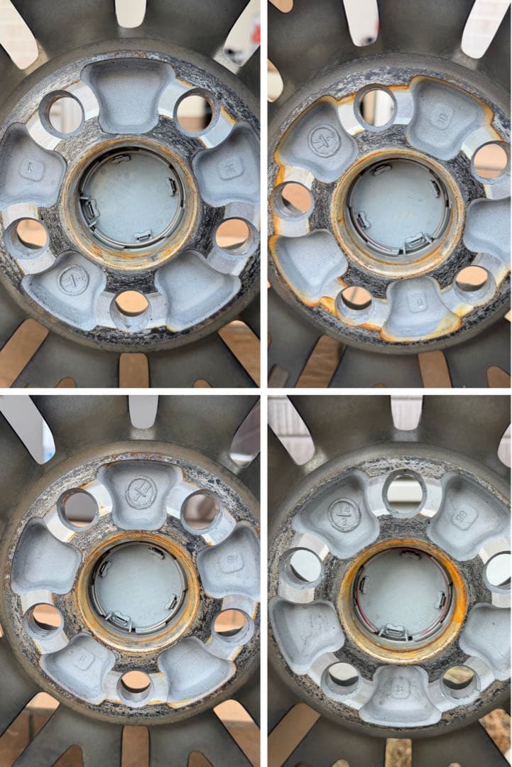 トヨタ210系クラウン アスリート スパッタリング アルミホイール