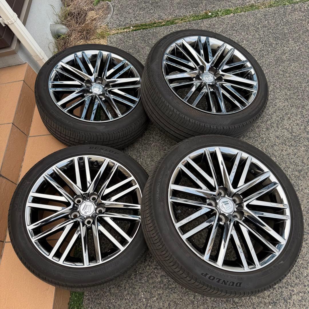 トヨタ210系クラウン アスリート スパッタリング アルミホイール