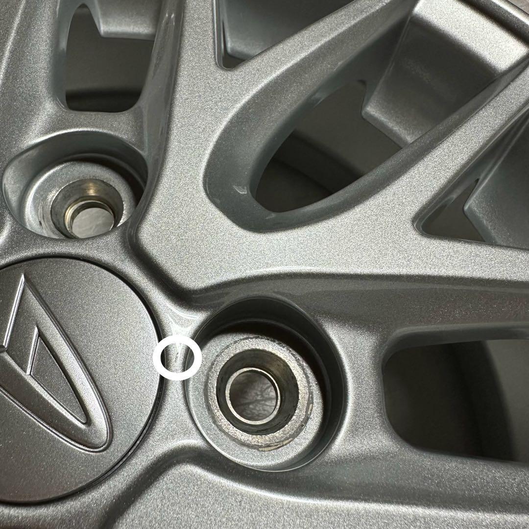 4本セット　14インチ　ダイハツ純正　オプション　ホイール　シルバー　美品