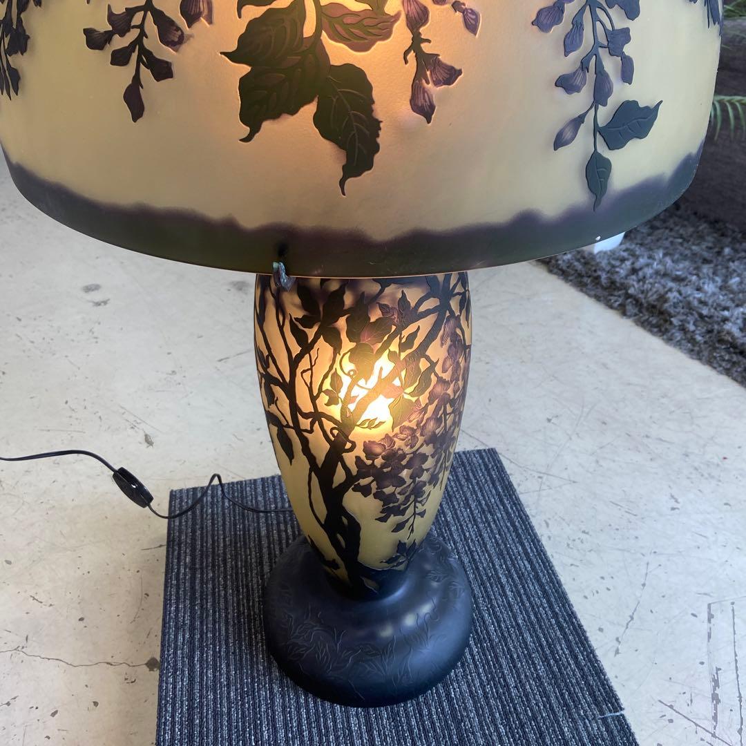 【エミールガレ風】フロアランプ　スタンドライト　大型　愛知県　あま市