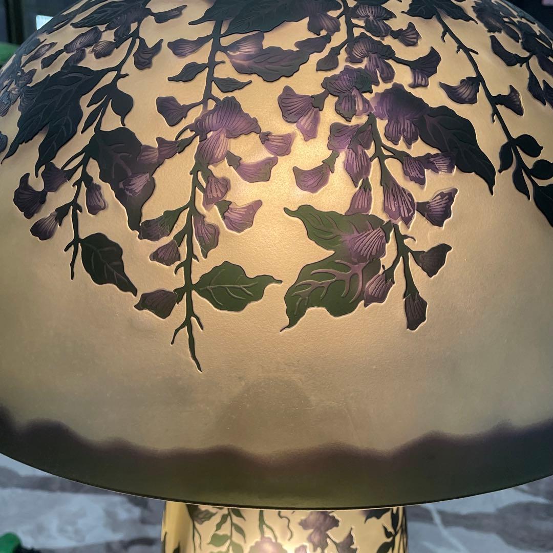 【エミールガレ風】フロアランプ　スタンドライト　大型　愛知県　あま市