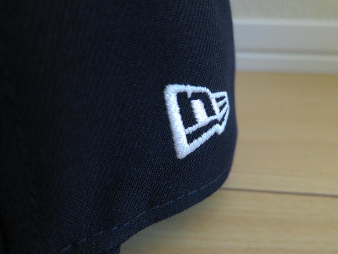 ニューエラ PC 59FIFTY BLACK LABEL ドジャース ネイビー