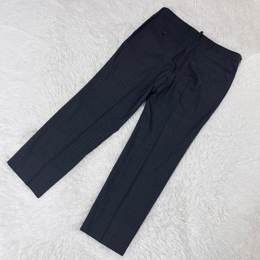 美品 パーソンズ 3ピース スーツ セットアップ AB6 L ストライプ