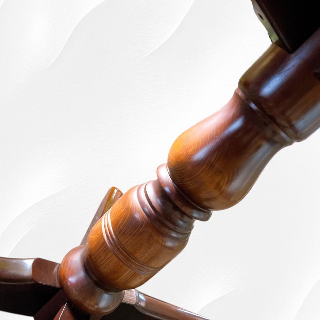 【★希少★】飛騨産業　キツツキマーク　ダイニングテーブル　オーバル型　 レトロ