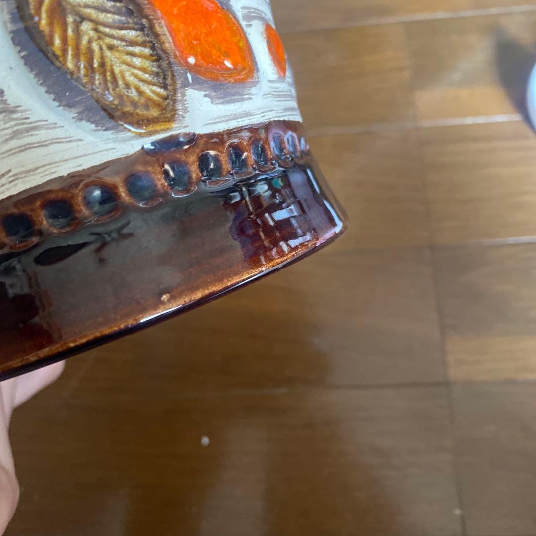 【W.GERMANY』西ドイツ　ヴィンテージ　壺 花瓶