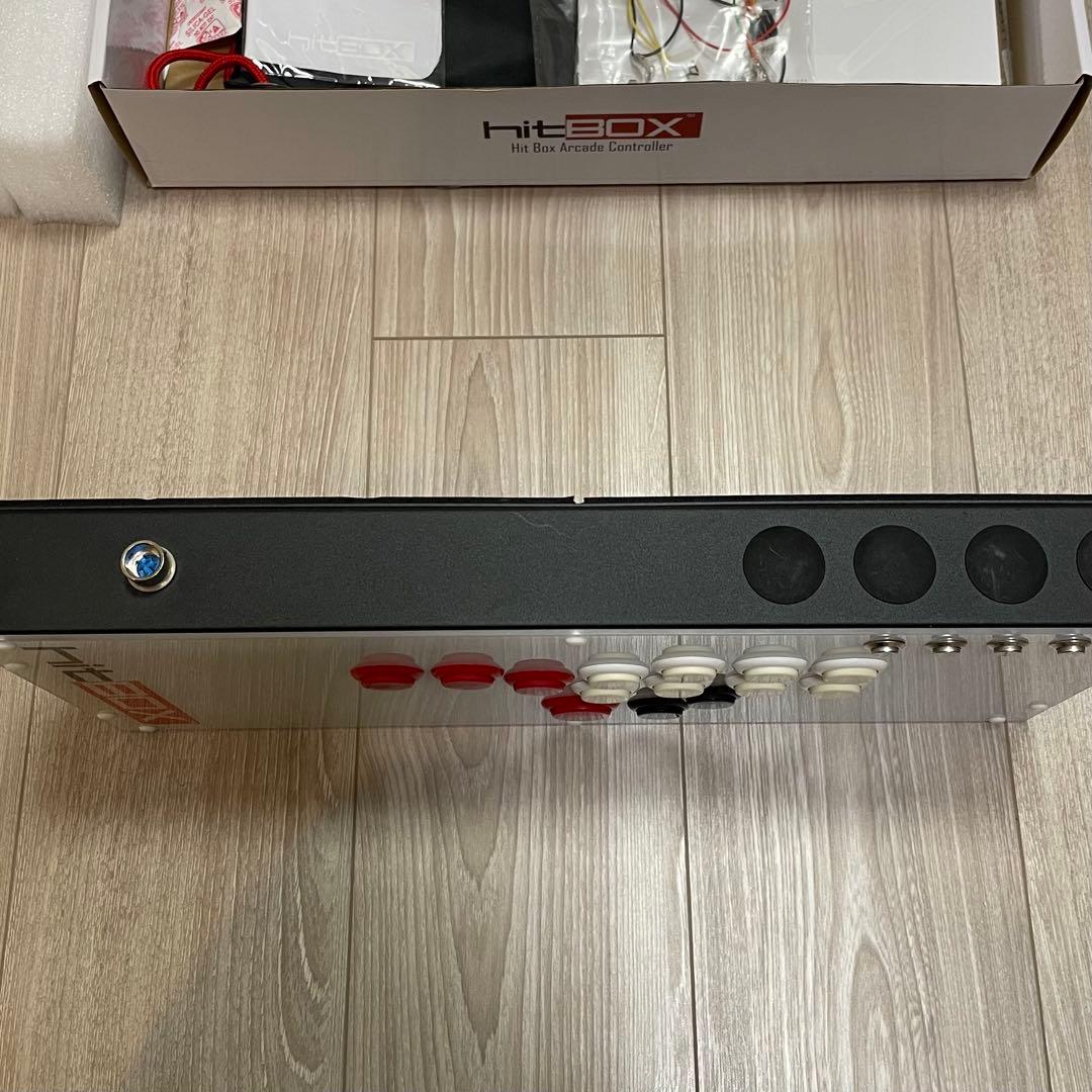 【基盤交換・ボタン増設済み】HITBOX社製レバーレスアーケードコントローラー