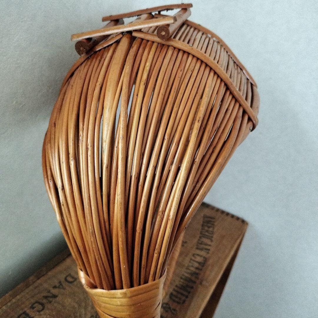 北欧ヴィンテージ雑貨　籐のかご