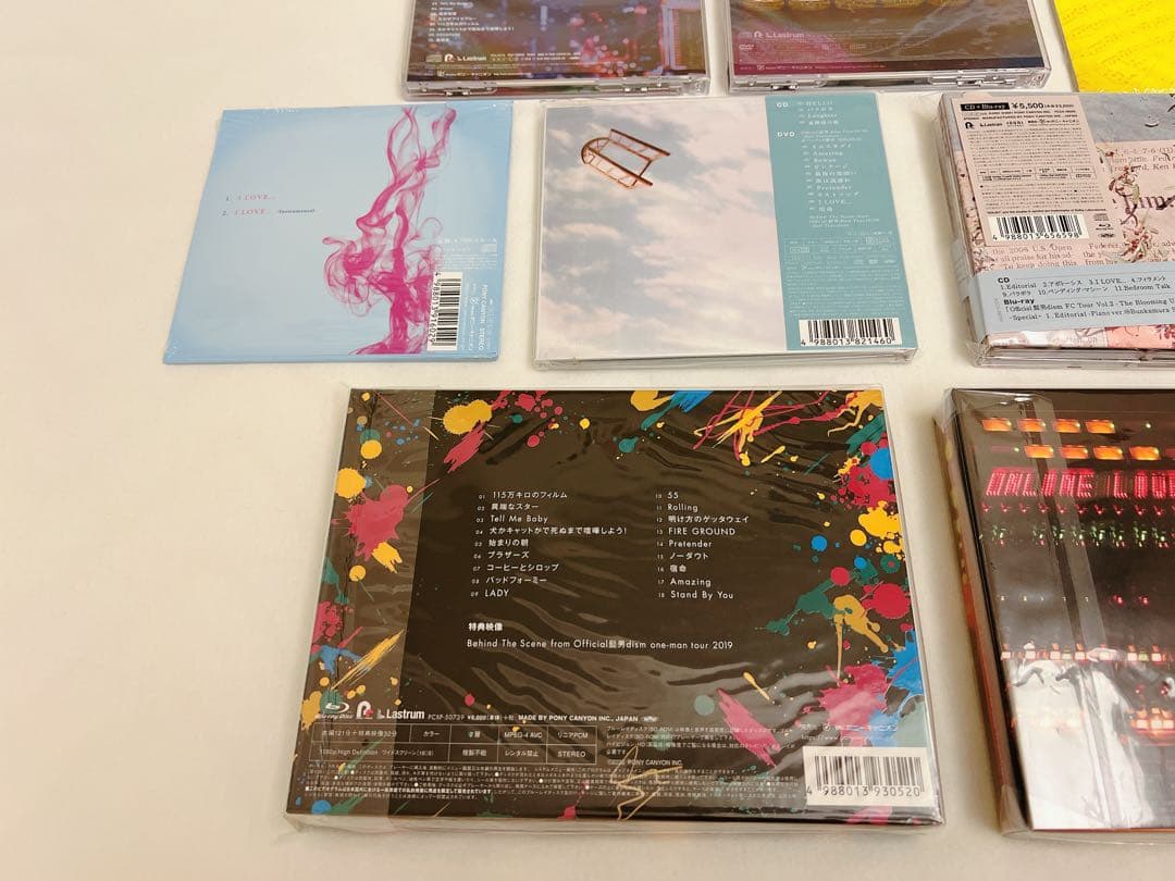 Official髭男dism CD・DVDまとめ売り