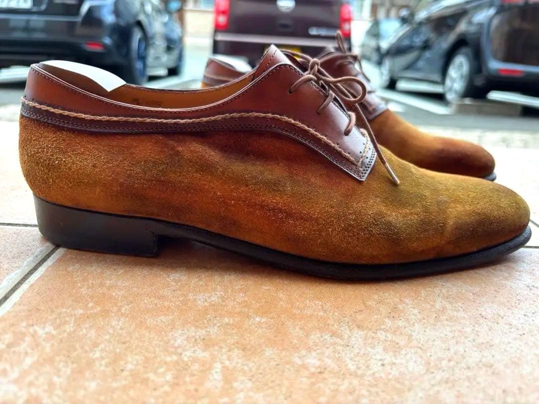 Berluti スウェードシューズ 純正シューツリー付き