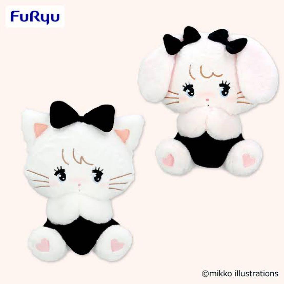 【匿名配送】BLACK RIBBON BIGぬいぐるみ まとめ売り 8点セット