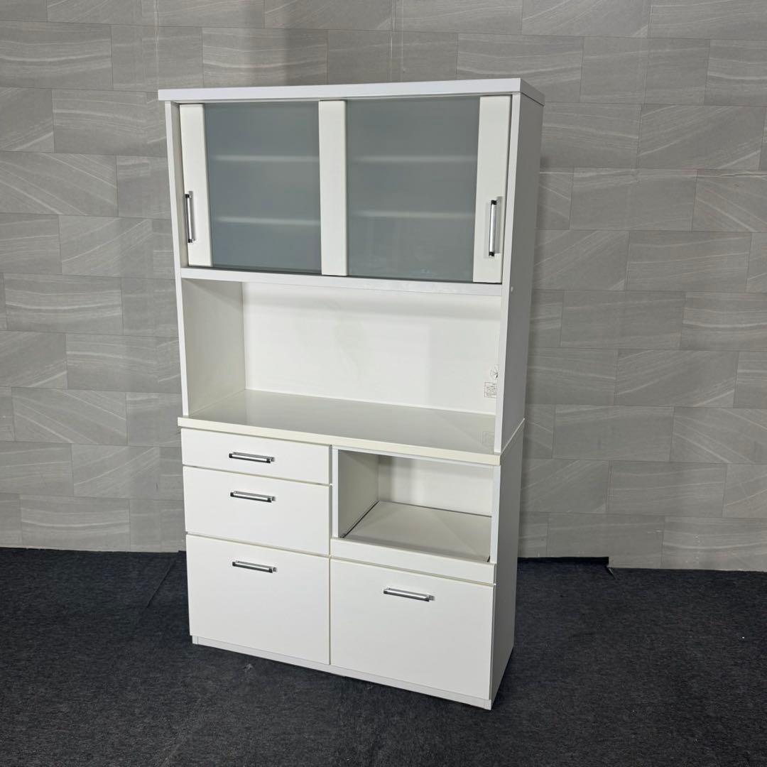 ニトリ 食器棚 キッチンボード レンジボード 幅105cm d5095