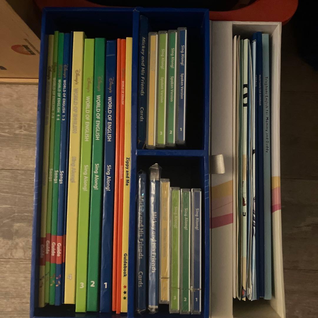 【良品】ディズニー英語システム DWE シングアロング セット CD