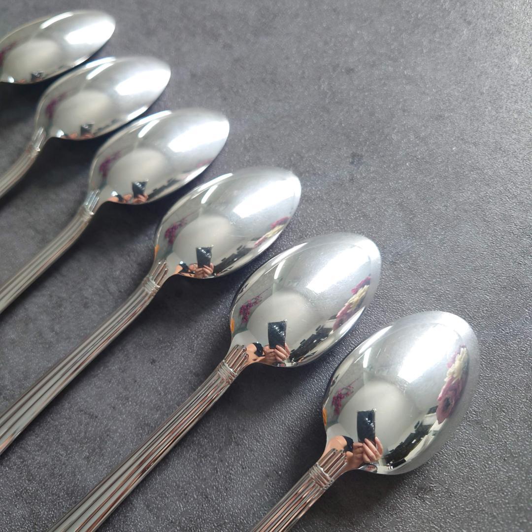 美品 クリストフル アリア コーヒースプーン 6点