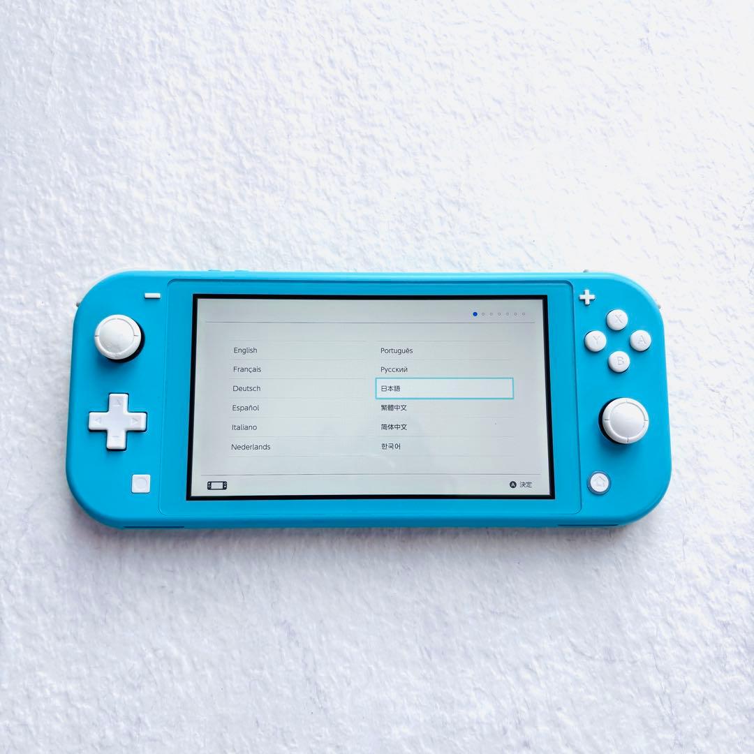 Nintendo Switch Lite 本体 ターコイズ　液晶美品 正常動作品