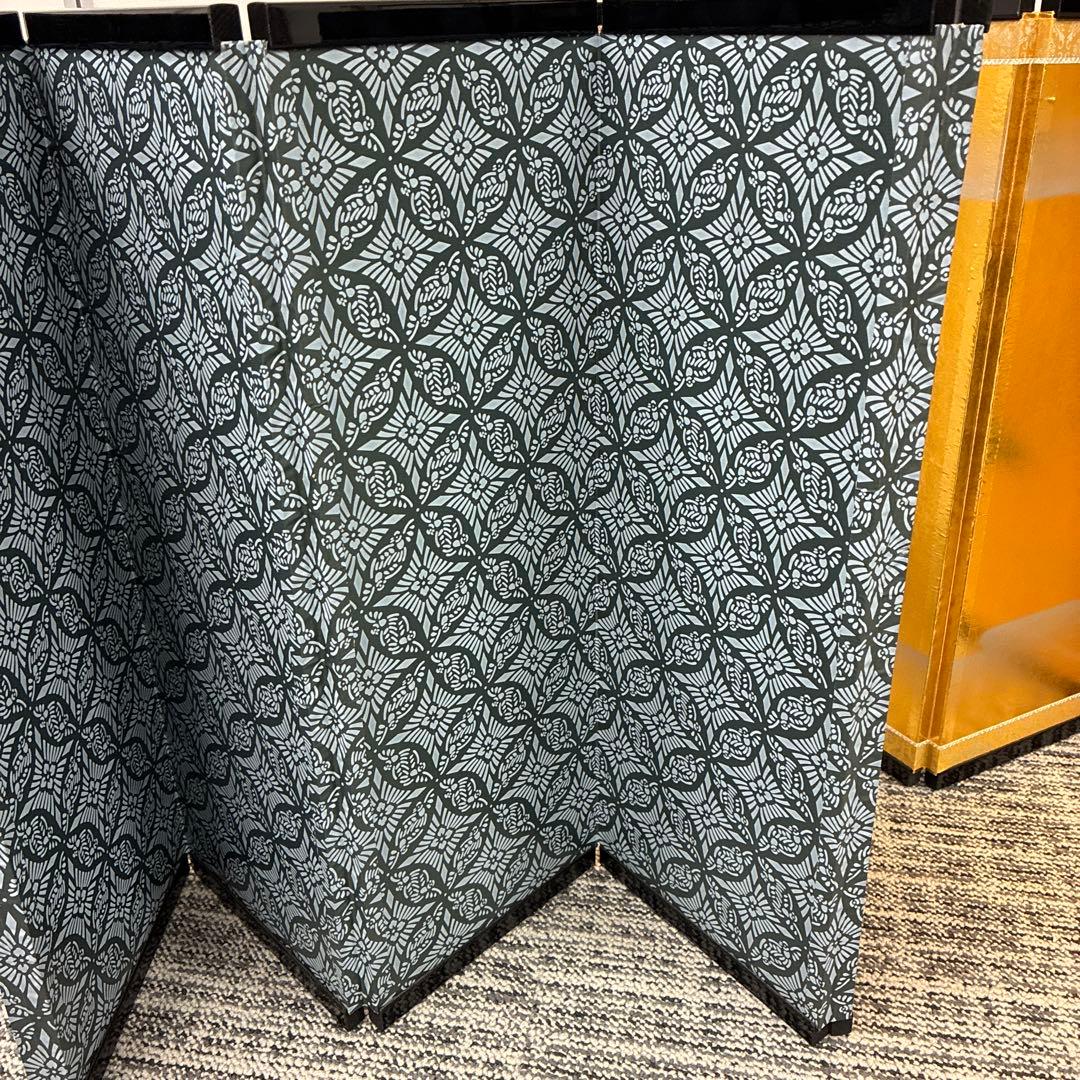 お雛様金屏風 鶴、梅、松　超特特大