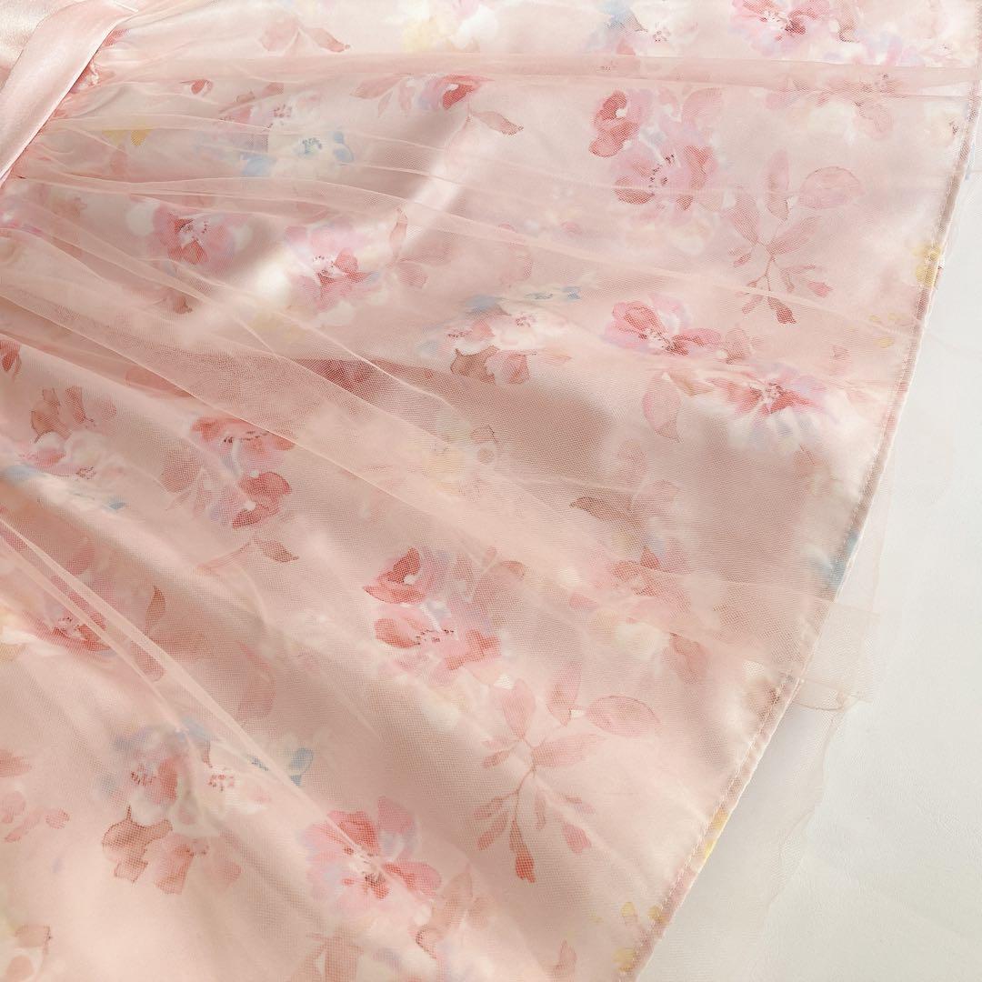 130size プリンセス風 ピンク セレモニー 入学 卒園 フォーマル 女の子