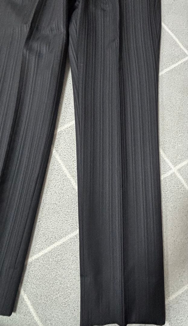 Tenoras ストライプスーツセット ブラック