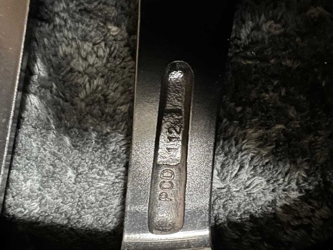 引取限定ベンツA35にて使用 BREMEN FF 18インチホイール 美中古4本