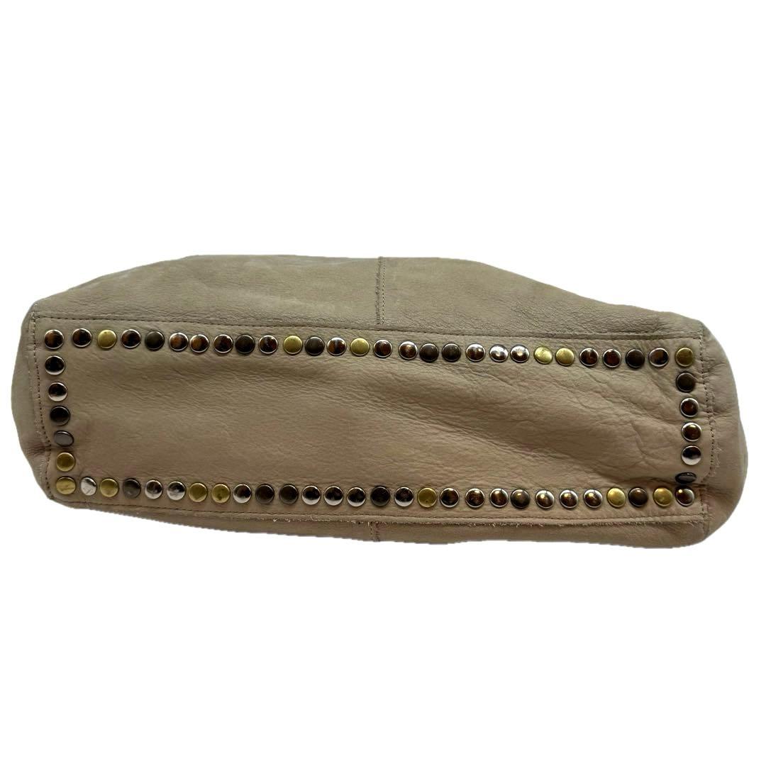 andA×TRESトレ Y2K スタッズトートバッグ レザー 2way 平成