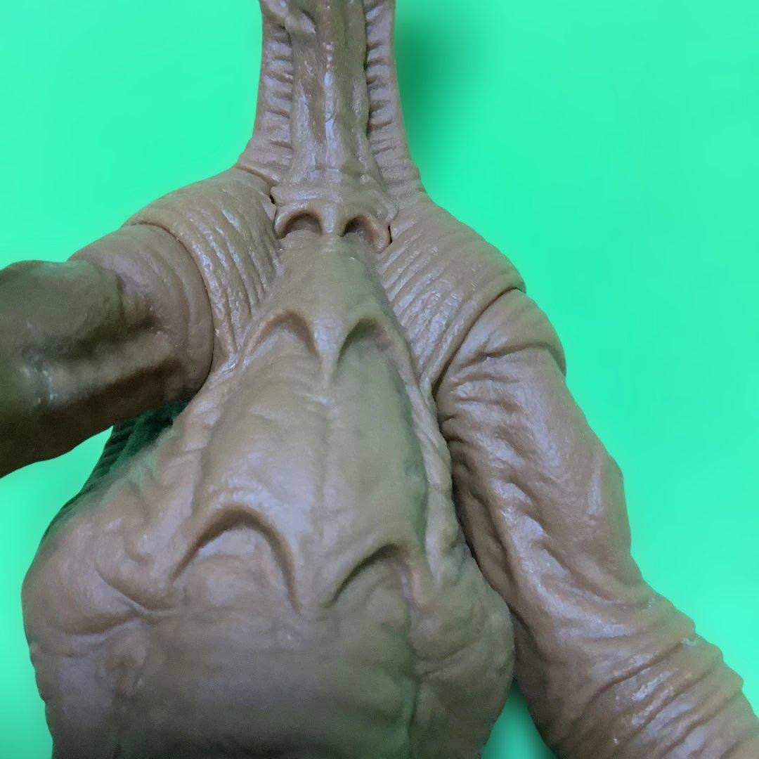 ビリケン商会★ソフビ★ガレージキット★レーザーブラスト★トカゲ宇宙人★組み立て済