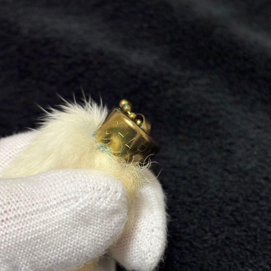 ヴィンテージ ラビットフット キーチェーン　ラッキーチャーム　USA