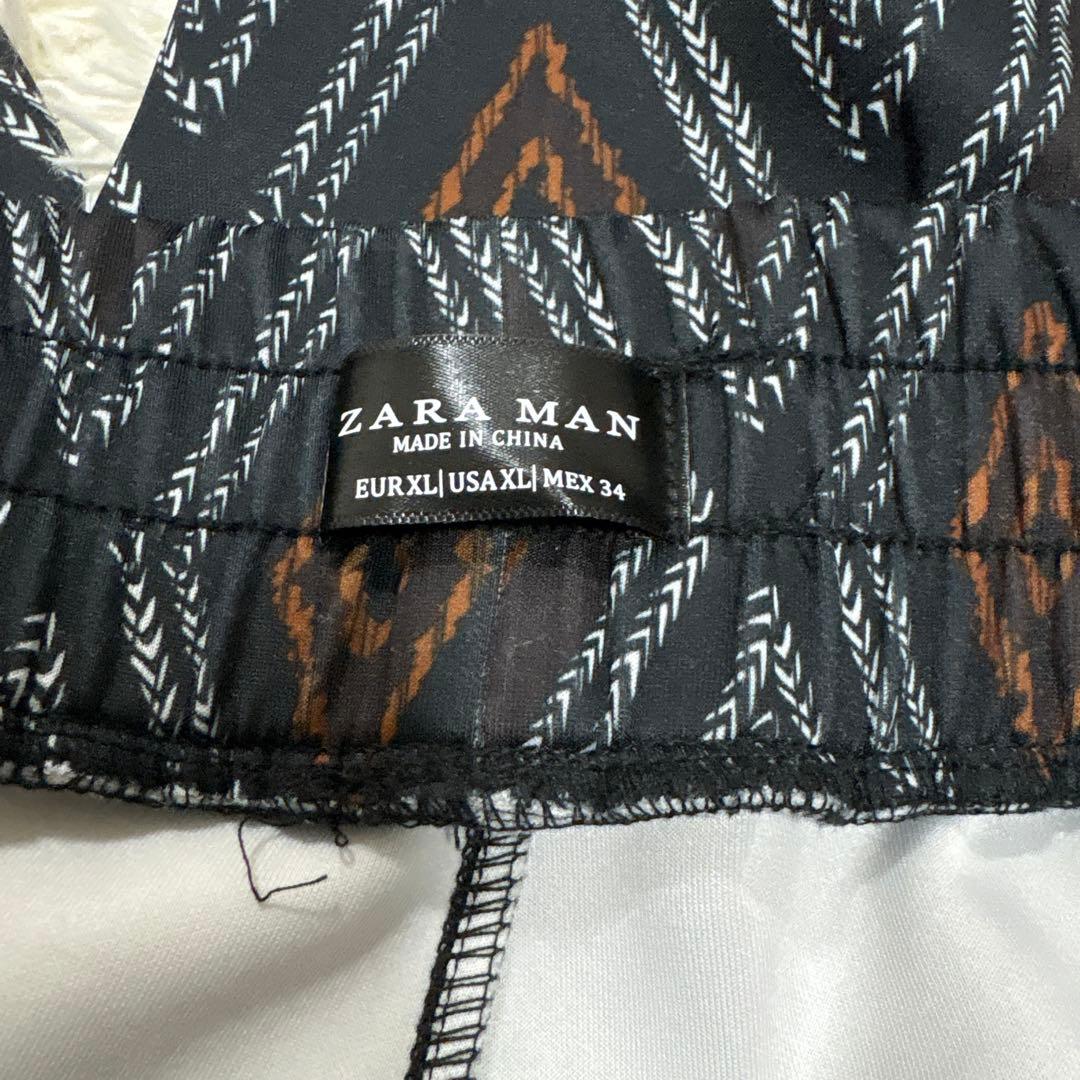 ザラ　ZARAジャージ　総柄　トラックジャケット　上下セットアップ　XL