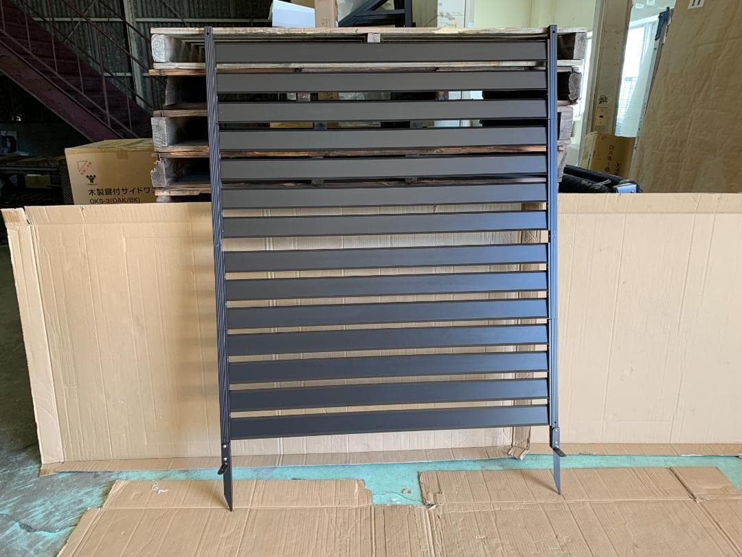 アルミボーダーフェンス(幅120高さ149) KABF-120H*(DBR)