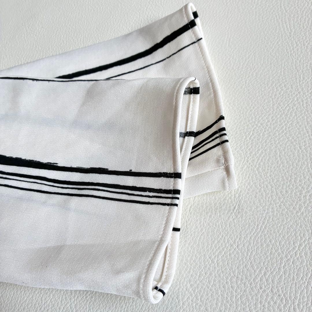 ◆美品◆ギャルリーヴィー◆ドローイングラインプリントプルオーバーシャツ◆F