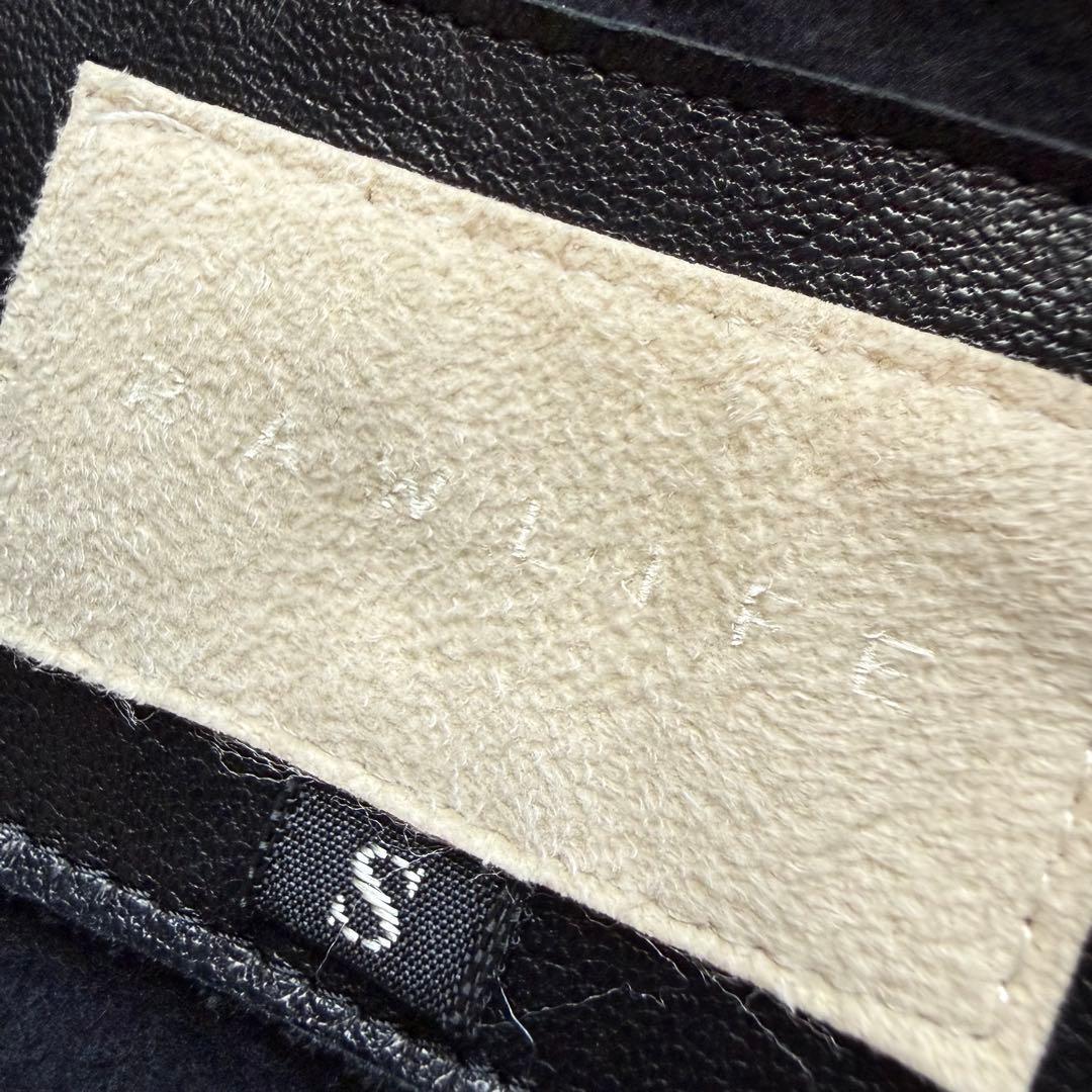 日本製 RawLife 牛革×ウール 丈短 Pコート RiRiジップ 上野商会