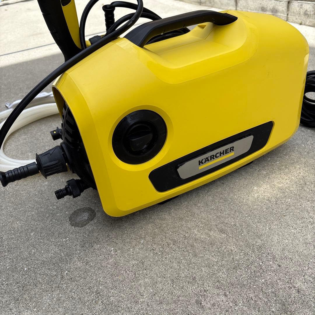 KARCHERケルヒャー家庭用高圧洗浄機　K2サイレント　残り湯用も付属