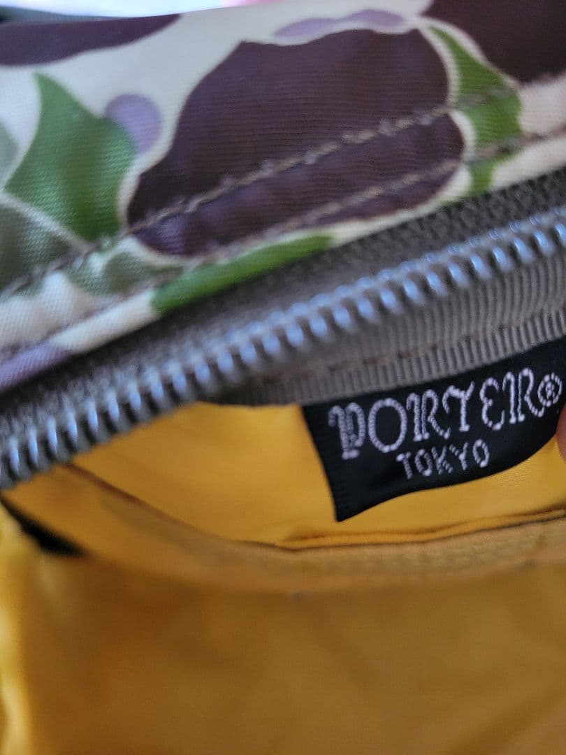 ほぼ未使用‼️PORTER JOEPORTER 迷彩 ボディバッグ スヌーピー