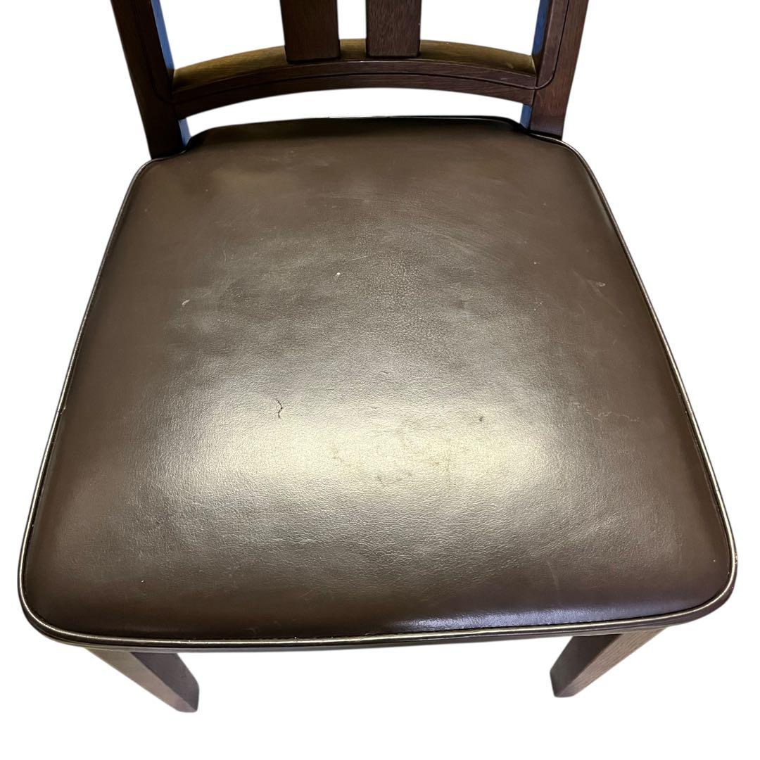 飛騨産業 HIDA キツツキ ダイニングチェア 椅子 革張り