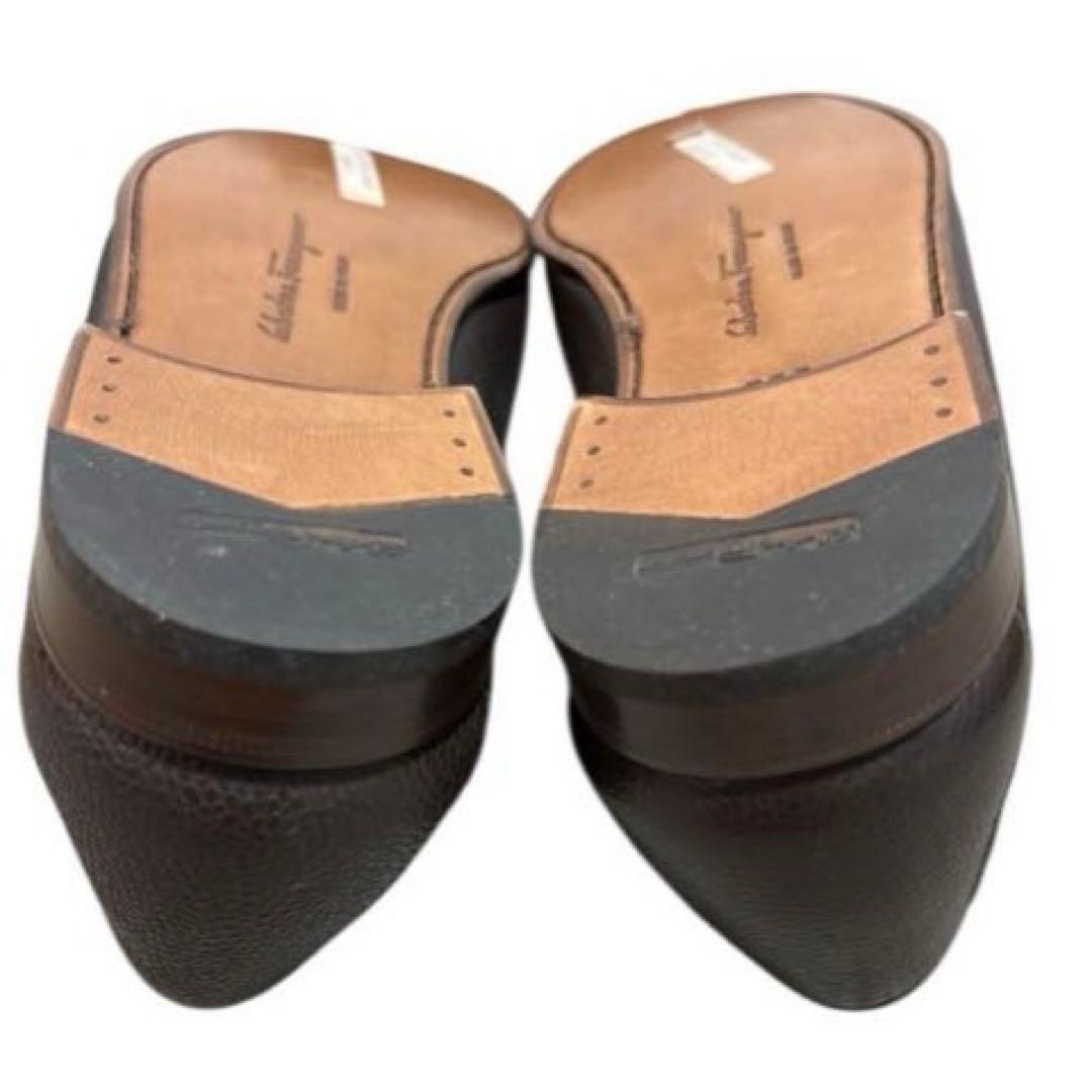 未使用級✨Salvatore Ferragamo ローファーブラウン7EE25㎝