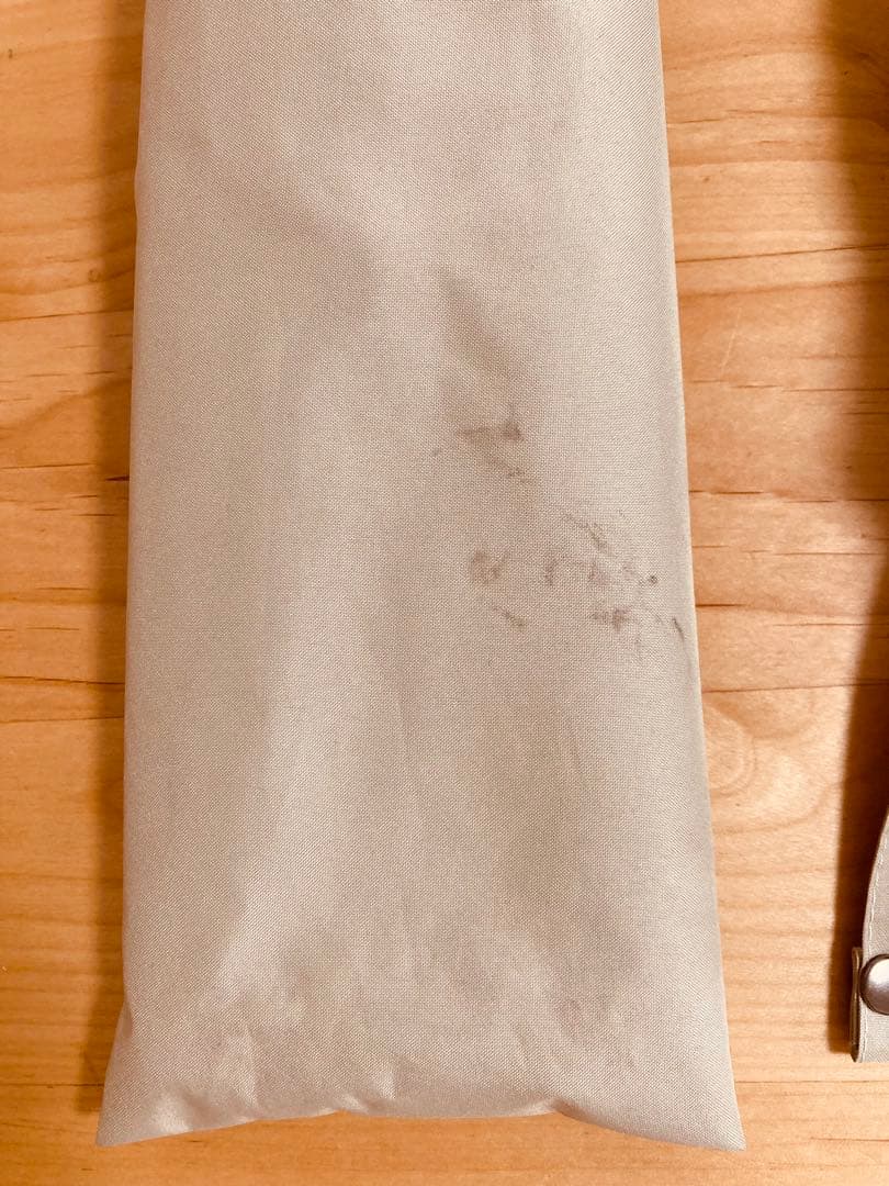 SunBarrier100 折り畳み日傘 三段折りコンビ　骨数6本　ベージュ