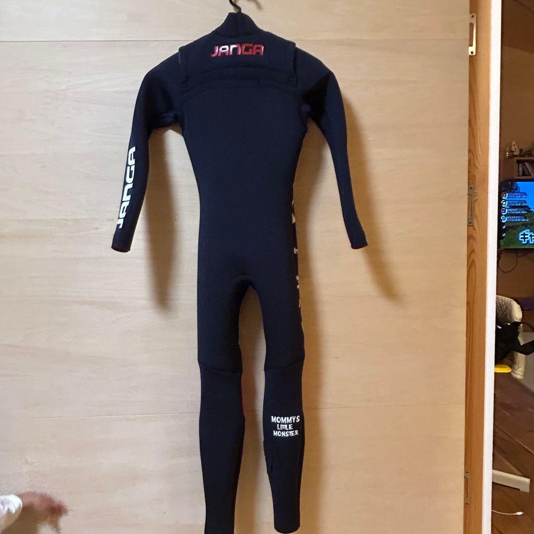 ウェットスーツ セミドライ キッズ　8歳　サーフィン　約110〜120cm