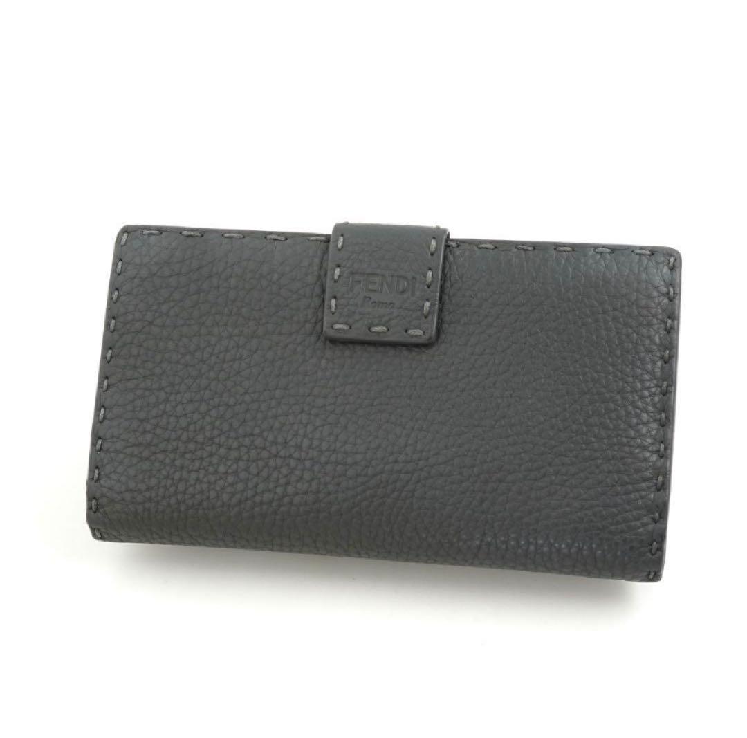 ✨未使用展示品・箱付き✨　FENDI 長財布　ターンロック　セレリア　ズッカ