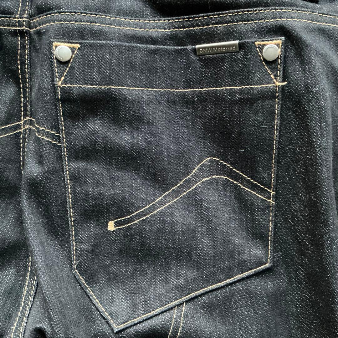 【もち】BMW Motorrad 純正ジーンズ 立体裁断 プロテクター付属