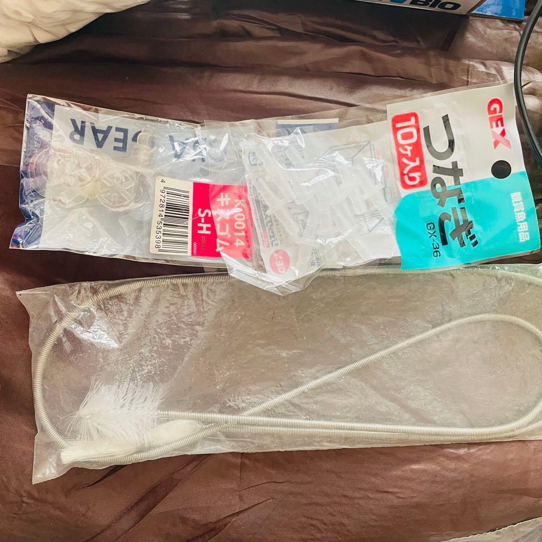 EHEIM 2213.ガラス吸排水パイプ.エアーポンプ.タイマー.豪華セット